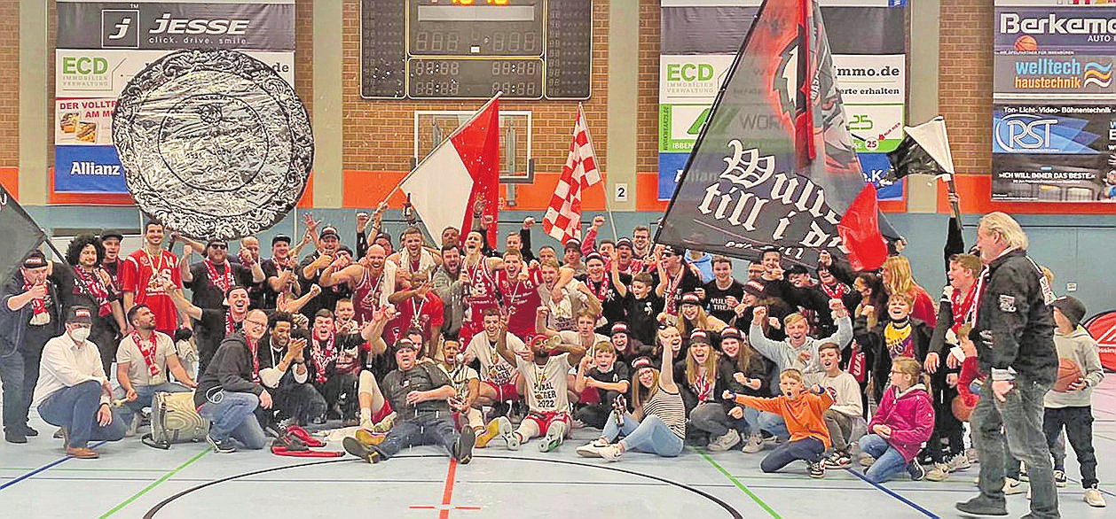 2022 feierten Spieler und Fans des BSV Wulfen in Ibbenbüren den vierten Gewinn des WBV-Pokals. 2023 stand der BSV wieder im Finale, unterlag aber knapp gegen den DTV Köln.