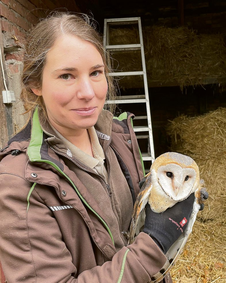 Elisabeth Schüller hat ein großes Herz für alle Schützlinge des Tierparks Recklinghausen. FOTO JÄHNICHEN