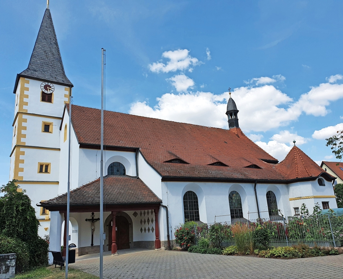 St. Ägidius-Kirche in Gremsdorf.