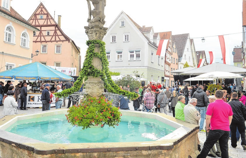 In der Innenstadt ist sehr viel geboten. Foto: Emmenlauer