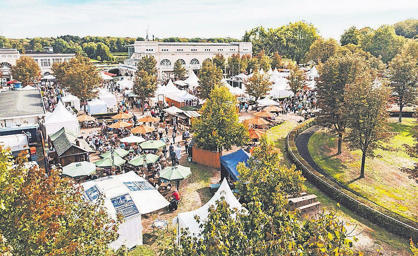 Vom 13. bis 15. Oktober findet die Messe „Herbstzauber“ auf dem Gelände der Galopprennbahn statt.
