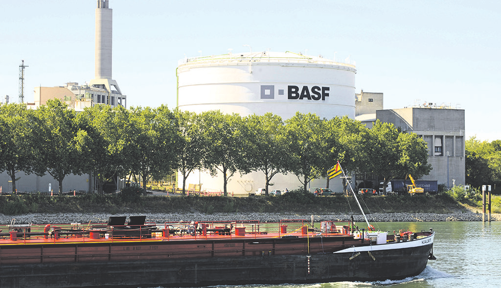 Das Stammwerk der BASF-Gruppe in Ludwigshafen. Der DAX-Konzern legte einen vorbildlichen Prognosebericht vor