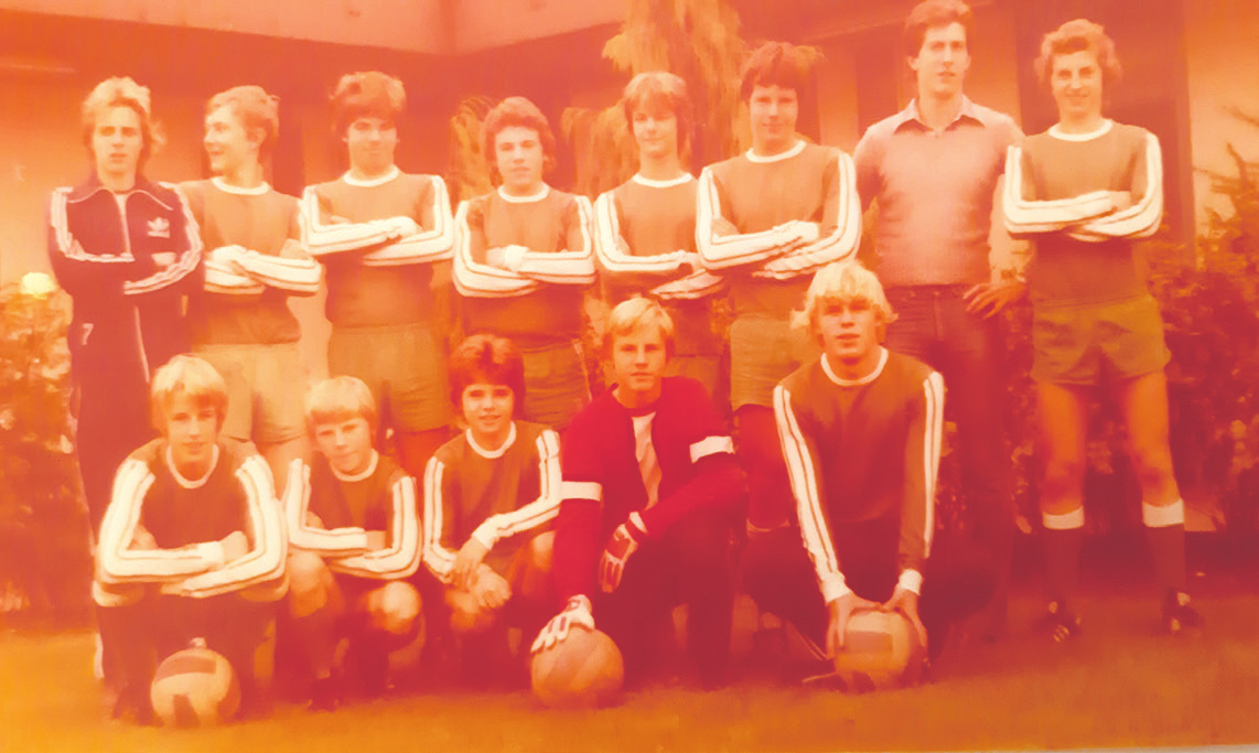 Die erfolgreiche B-Jugend des Pulheimer SC im Jahre 1978.