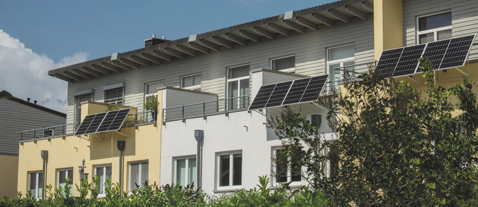 Energie vom Balkon. Foto: Shutterstock | Snapshot freddy