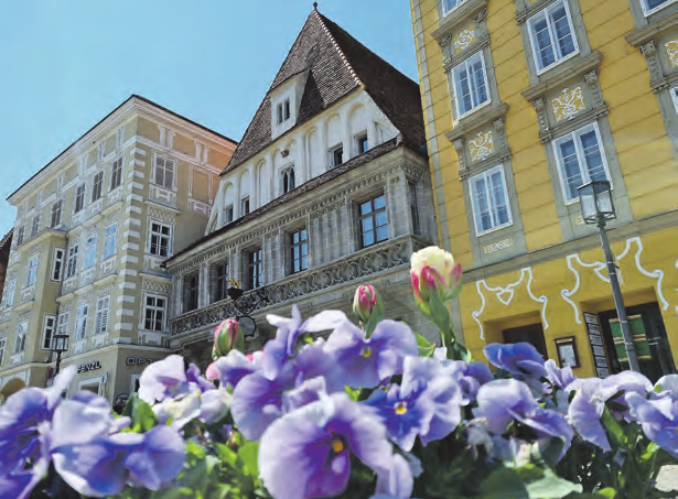 Das Bummerlhaus, ein Wahrzeichen von Steyr Foto: Magistrat Steyr