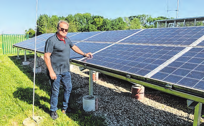 Autarke Energieversorung dank PV-Anlagen. Foto: Gemeinde Dietach