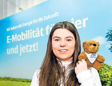 Nina Heinz ist Auszubildende zur Industriekauffrau bei den Stadtwerken Speyer. FOTO: STADTWERKE SPEYER/GRATIS