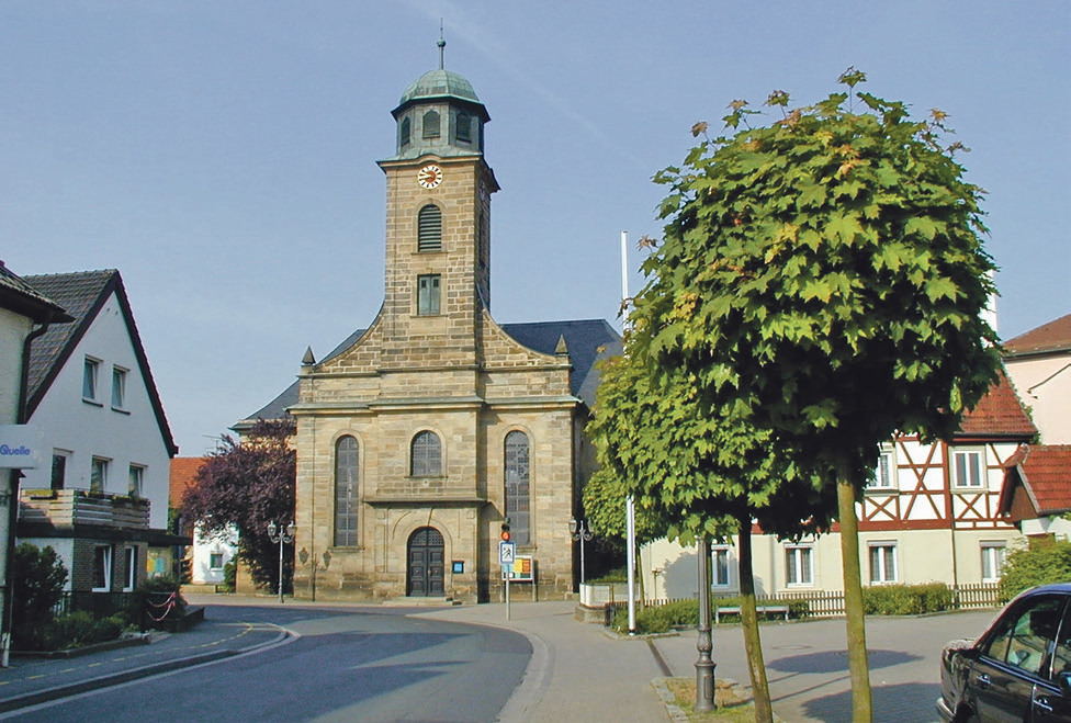 Die Johanneskirche in Michelau.