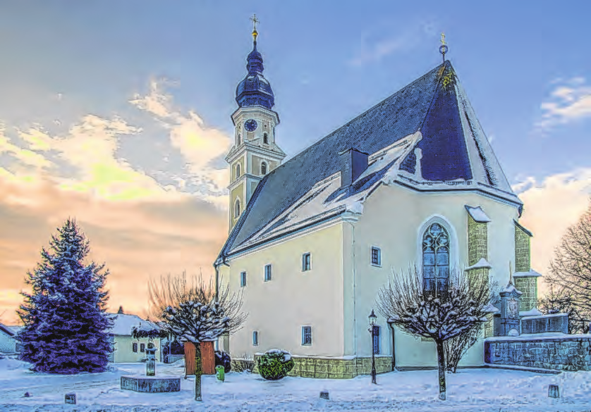 Die Pfarrkirche von St. Marienkirchen Fotos: Gemeinde St. Marienkirchen