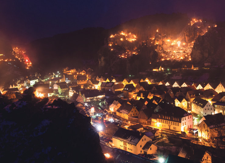 Der "Beschluss der ewigen Anbetung“ wird am 6. Januar in Pottenstein gefeiert. Foto: TZ Fränkische Schweiz/ Florian Trykowski