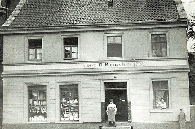 In diesem Haus in Witten hat David Knothe vor 150 Jahren die Sanitärund Heizungsfirma Knothe gegründet.