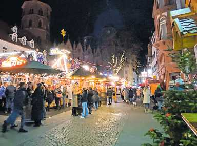 Die Innenstadt lädt aktuell zum Bummeln ein FOTO: MONIKA KLEIN