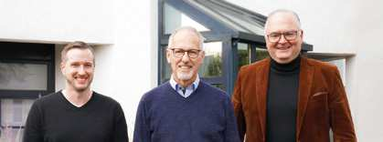 Denis Stiel, Roland Günther und Sascha Bischof