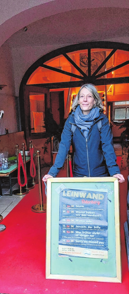 Cineastin Silke Röder organisiert das Programm. Foto: saschu