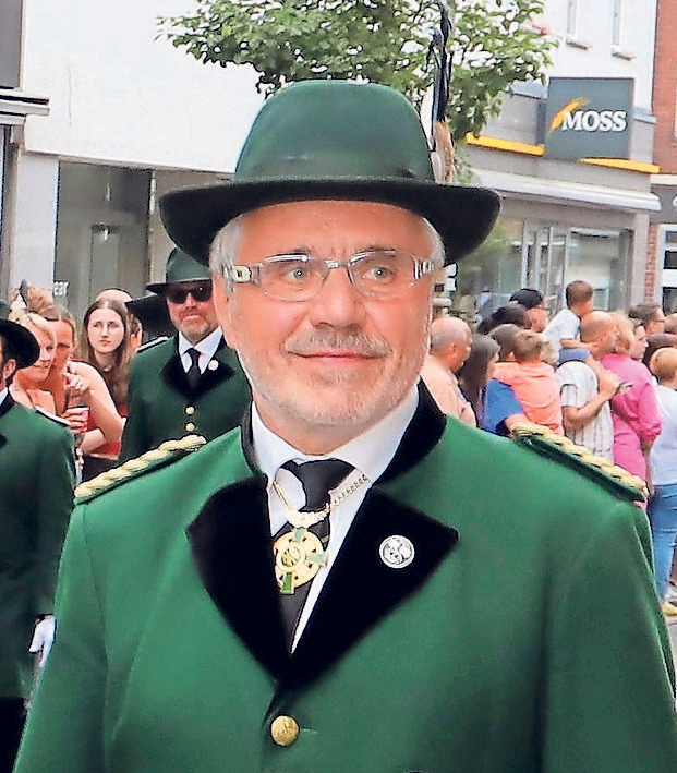 Hans-Peter Claessen, Präsident der St. Sebastianus -Schützen.