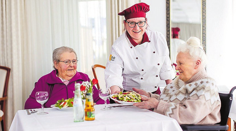 Seit Mitte vergangenen Jahres bietet der Seniorenpark Mengede einen offenen Mittagstisch an. FOTO SHDO
