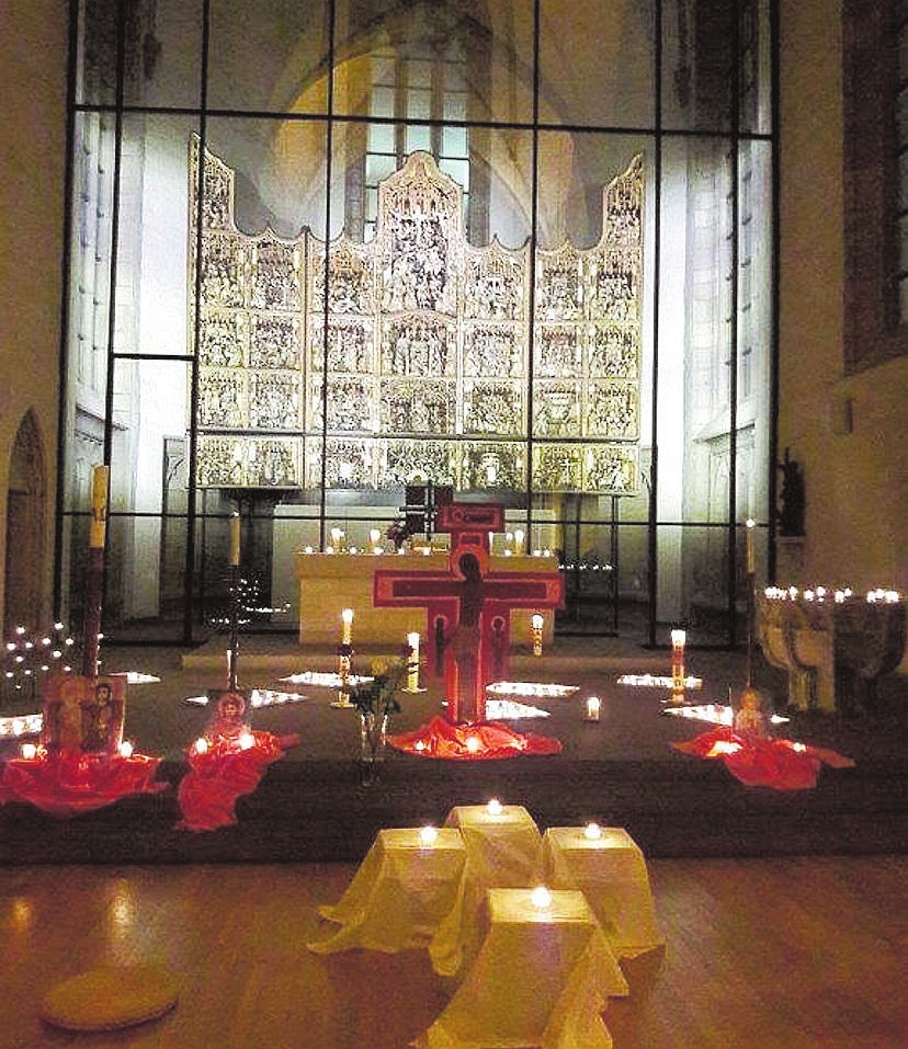 Nacht der Lichter in der Dortmunder Petrikirche FOTO PRIVAT