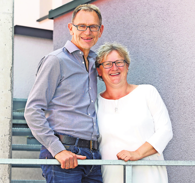 Geschäftsführer Wolfgang Weber und Birgit Kunert-Weber