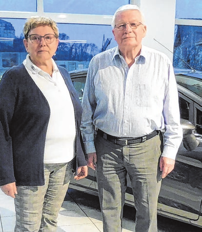 Siglinde und Eberhard Busch sind die Gründer des Autohauses. Foto: privat