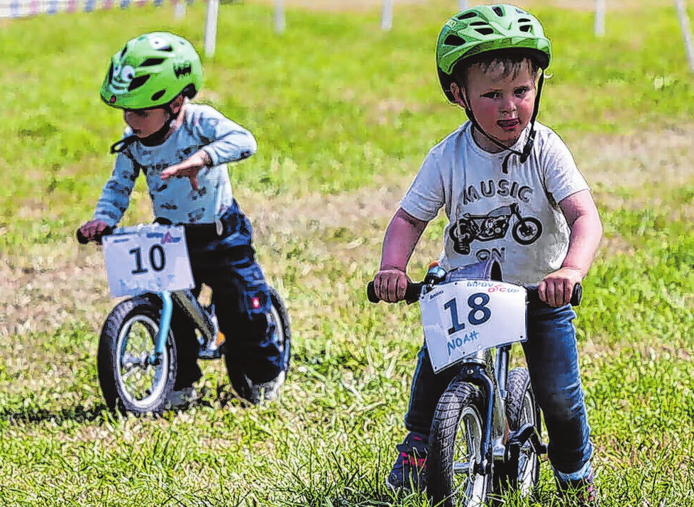 Früh übt sich, was ein echter Mountainbiker werden will. Schon die Kleinsten können sich hier ausprobieren.