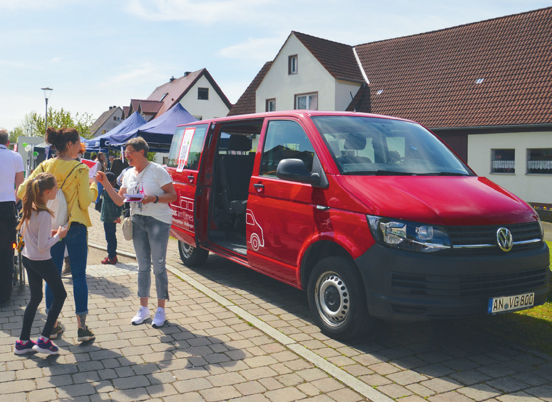 Zwei Mobilitätsinitiativen der VG werden vorgestellt und deren Einsatzgebiete und Nutzung erörtert.