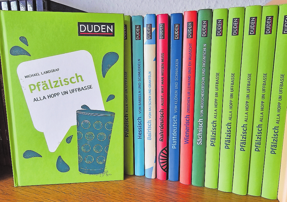 Frisch erschienen: Der Duden „Pfälzisch“ von Michael Landgraf FOTO: DUDEN/GRATIS