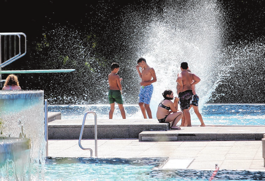 Freizeitvergnügen im Freibad: Familienfreundlichkeit wird überall groß geschrieben.