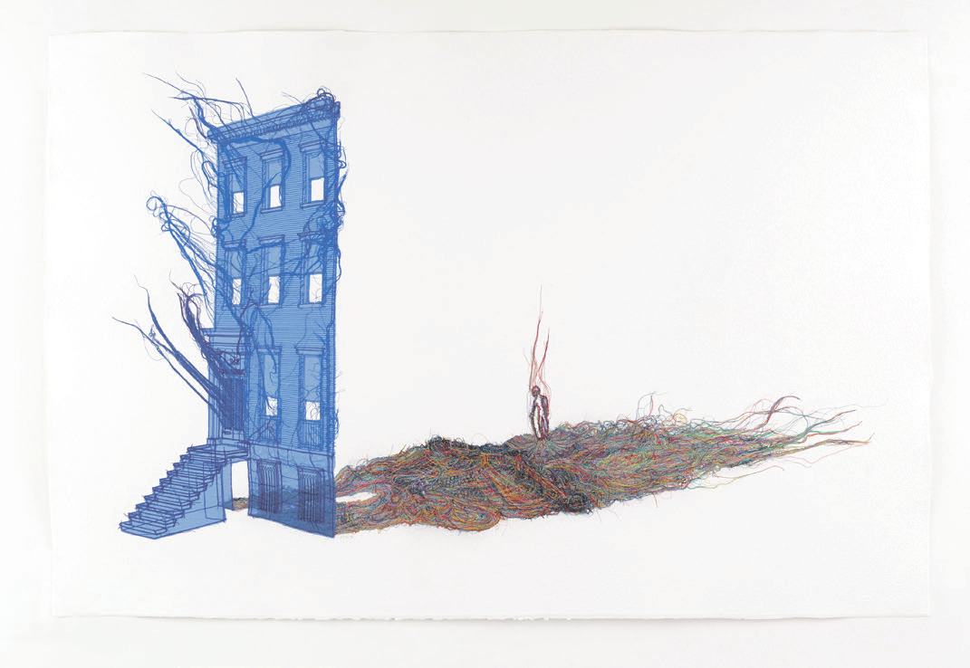 Do Ho Suh, Blueprint, 2014,Privatsammlung Südkorea. Foto: Draiflessen Collection