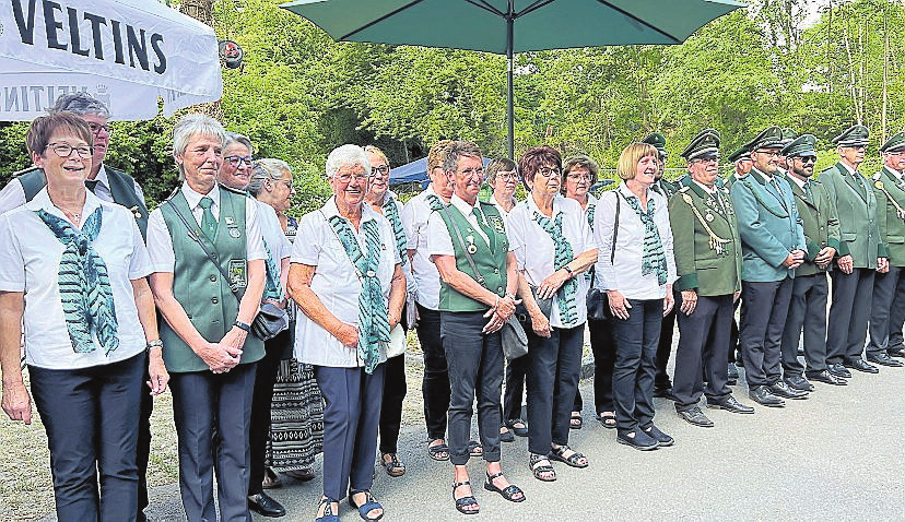 Schon jetzt ist die Vorfreude auf das Biwak bei den Schützenschwestern und Schützenbrüdern groß. FOTO: HENNES