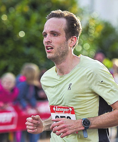 Sieger des Vorjahres über zehn Kilometer: Maximilian Schimanski