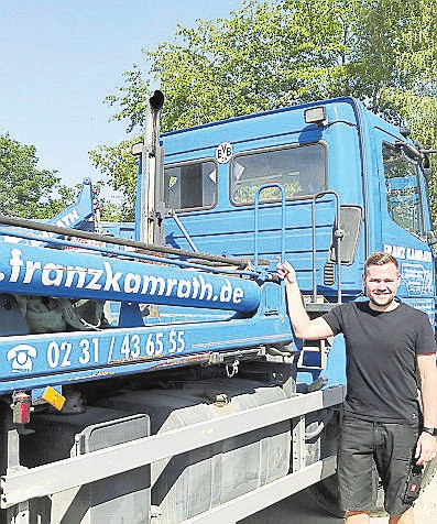 Die LKW von Kamrath sind alle auf dem neusten technischen Stand.