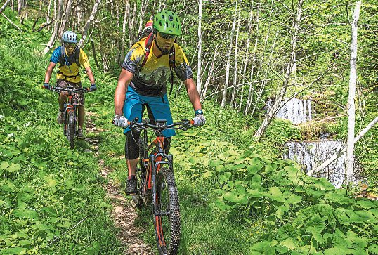 In Feld am See gibt es für Biker aller Altersklassen das passende Angebot und die frische Luft lädt zum Durchatmen ein. Foto Jörg Reuther-MBN Tourismus