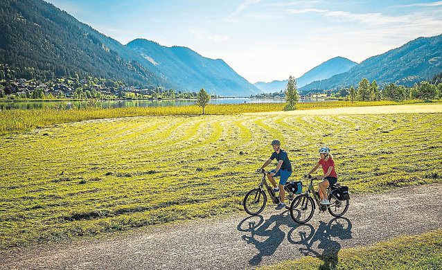 Kärnten-Seen-Schleife: Malerische Kulisse für Radausfahrten Foto: Gert Perauer/Kärnten Werbung