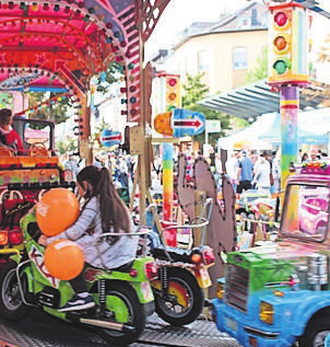 Auch auf kleine Stadtfestbesucher warten zahlreiche Attraktionen. FOTO: WOLFGANG WYNANDS