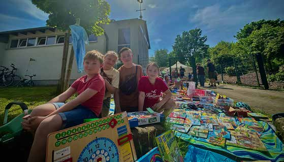 Moritz, Helene, Leon und Sofie haben ihre ganz eigene Art, das Fest zu feiern.