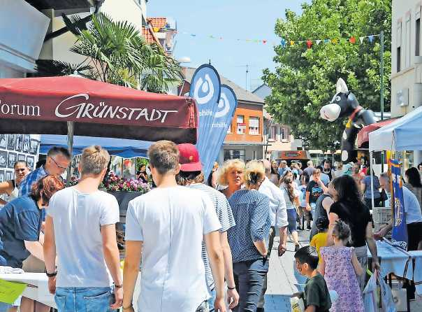 Der Kindertag findet am Samstag von 10 bis 16 Uhr statt. FOTO: STADT GRÜNSTADT/GRATIS