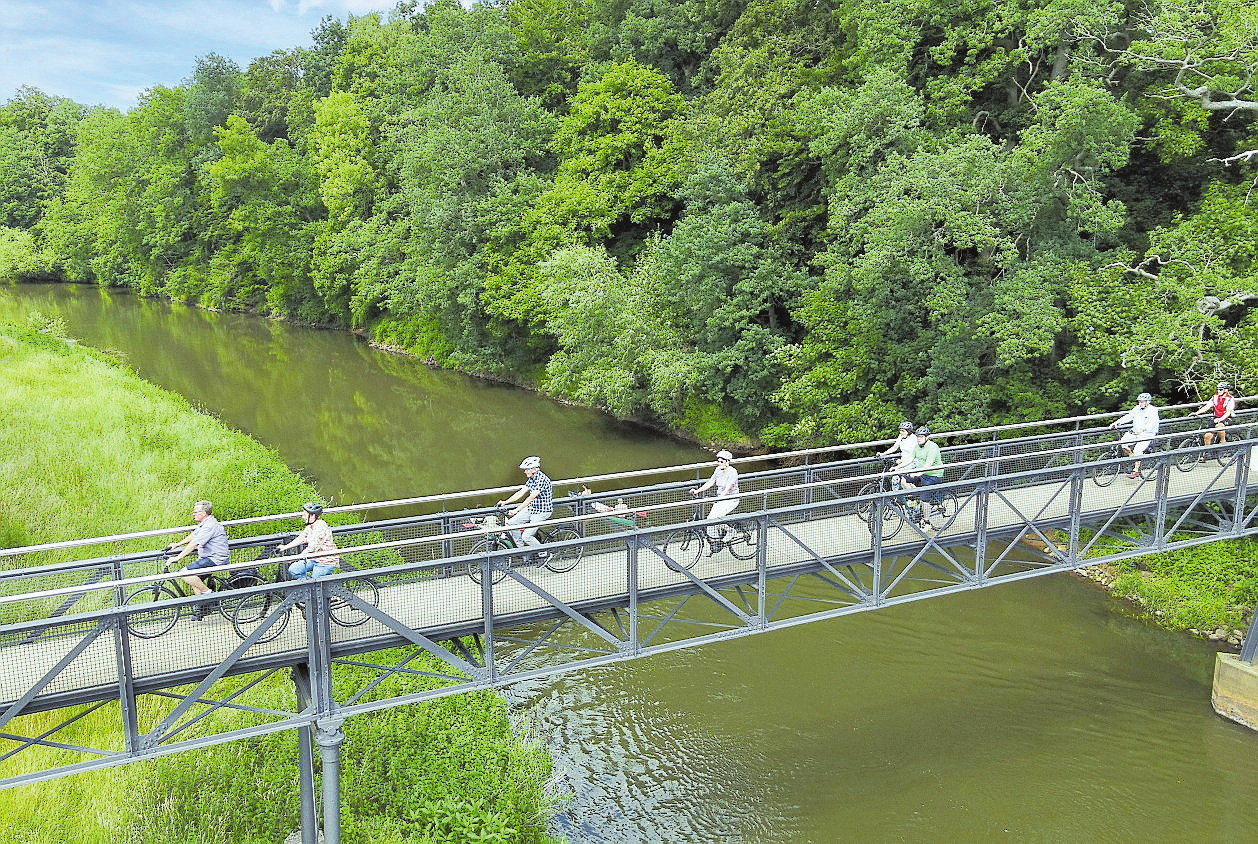 Das „Radfahrradies“ genießt weit über die Grenzen des Hasetals hinaus Bekanntheit. FOTO HASETAL TOURISTIK GMBH