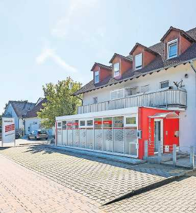 Das Firmengebäude von Immo Partner Immobilien in Bellheim FOTO: IMMO PARTNER/GRATIS