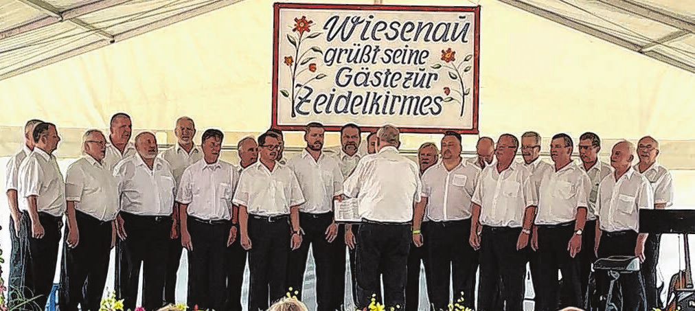 Der Männerchor tritt am Sonntag auf. Foto: privat