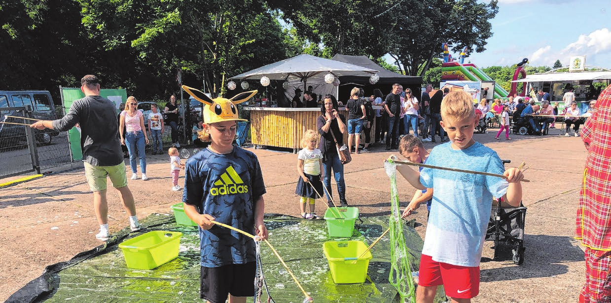 Impression vom Sommerfest in Finow aus dem letzten Jahr Foto: Sven Klamann