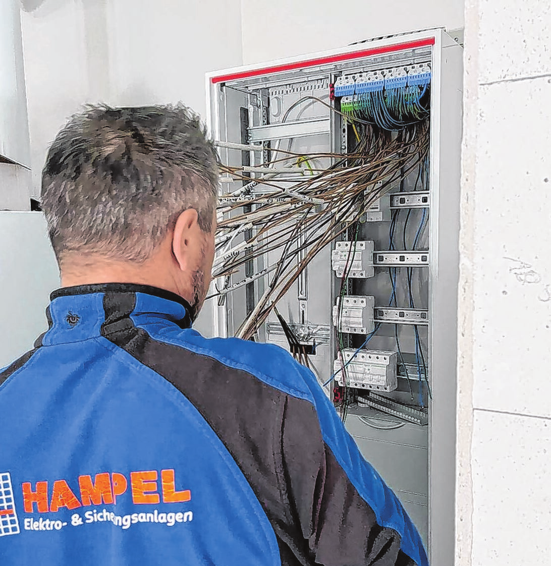 Herzstück der Arbeit Foto: HAMPEL Elektro- & Sicherungsanlagen GmbH