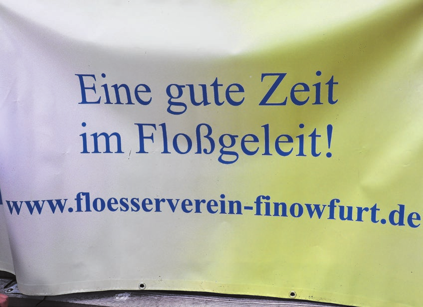 Flößẞerspruch der Finowfurter