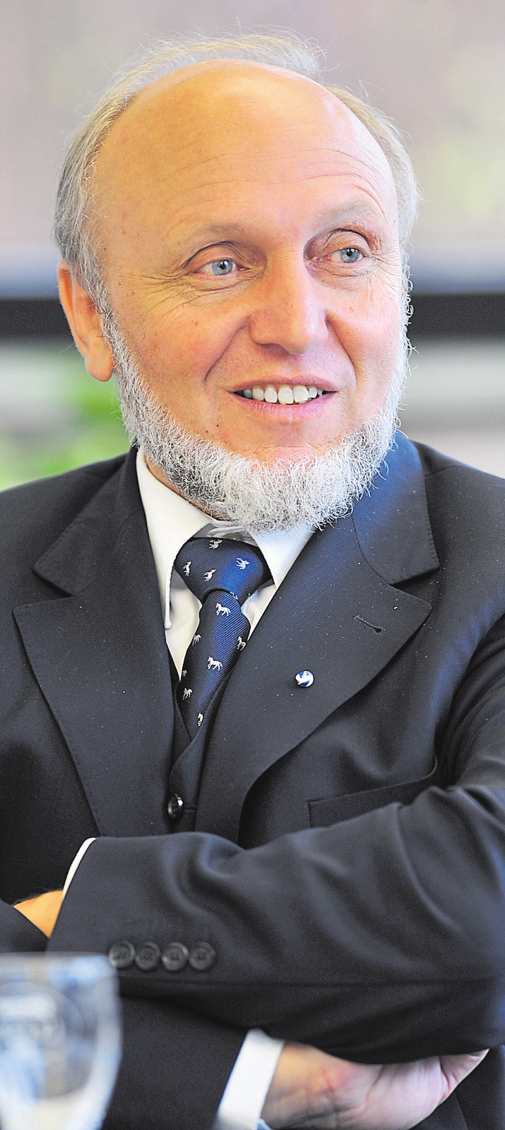 HANS-WERNER SINN: Der damalige Chef des renommierten Ifo-Instituts sprach Ende 2009 mit der Redaktion über die Folgen der weltweiten Finanzkrise. / Foto: Charlie Rolff