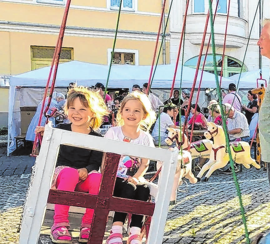 Auch die Kinder kommen beim Fürstenberger Altstadtfest auf ihre Kosten. Foto: Janet Neiser