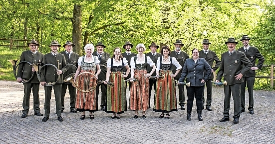 Bläsercorps des Jagdschutz- und Jägerverbandes, Leitung Klaus Rohleder 