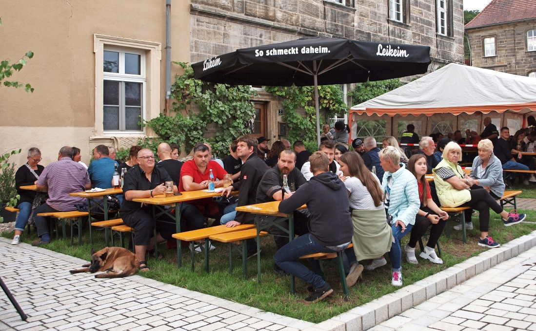 Treffpunkt für die Gäste ist der Konventbau in Klosterlangheim.