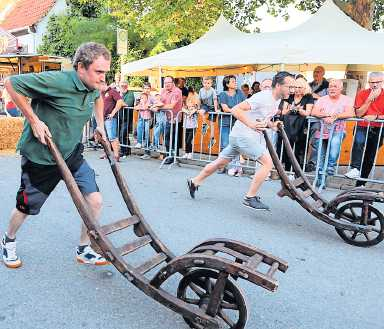 Das Schubkarchrenne ist wieder ein Höhepunkt. FOTO: BENNDORF