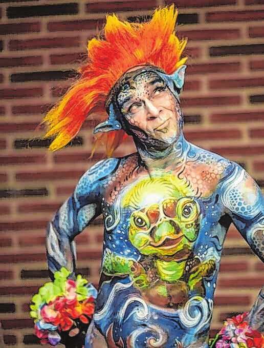 Sehenswert: Bodypainting von Julie Boehm