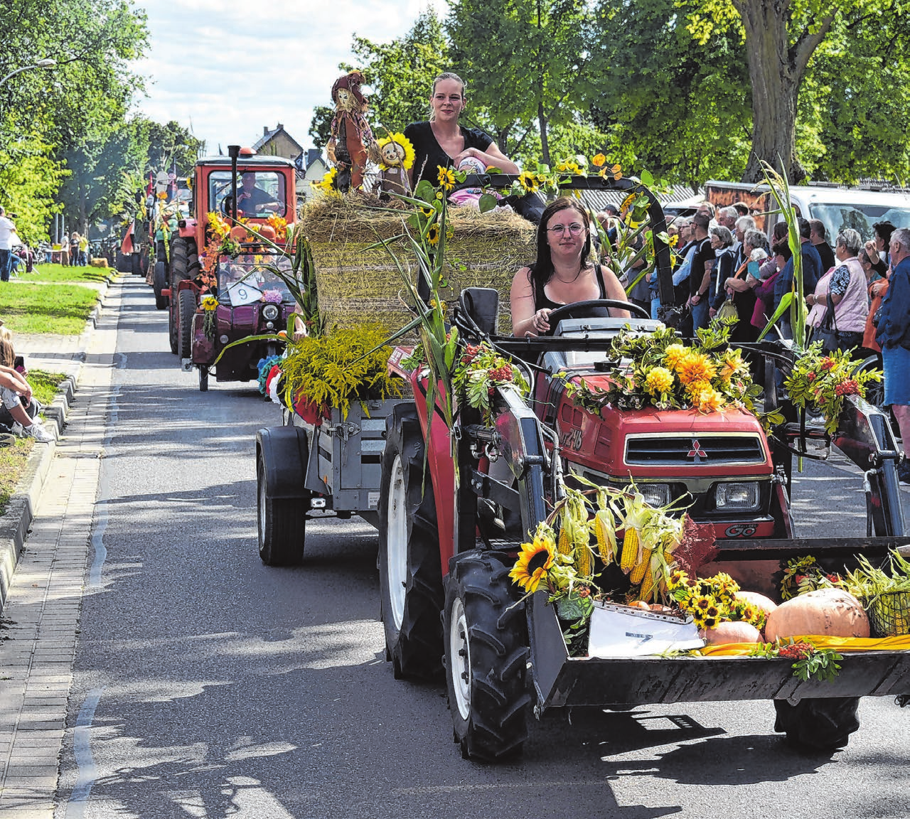 Der Ernteumzug startet am Samstag, dem 7. September. Foto: Martin Risken