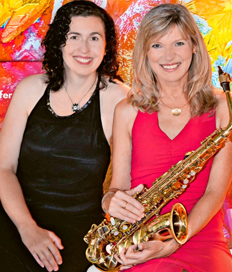 Das Duo Contradanza bezaubert mit Tango, Jazz und Klezmer.